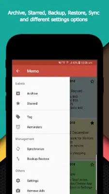 Memo - Notes android App screenshot 4